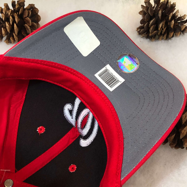 Vintage Deadstock NWT MLB Washington Nationals Twins Enterprise Twill Snapback Hat