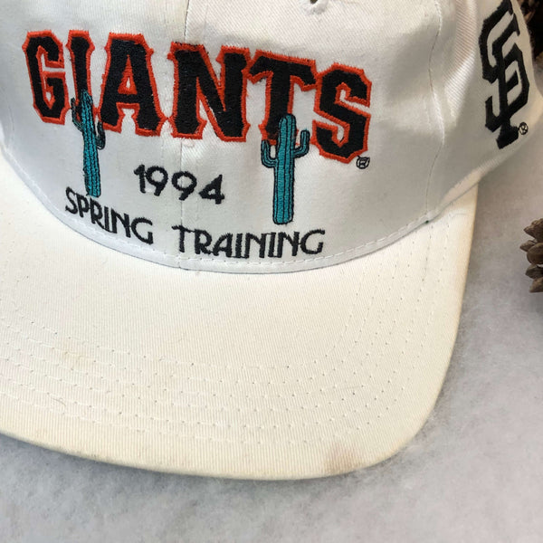 Vintage Deadstock NWT 1994 MLB San Francisco Giants Spring Training Scottsdale Arizona Twill Snapback Hat
