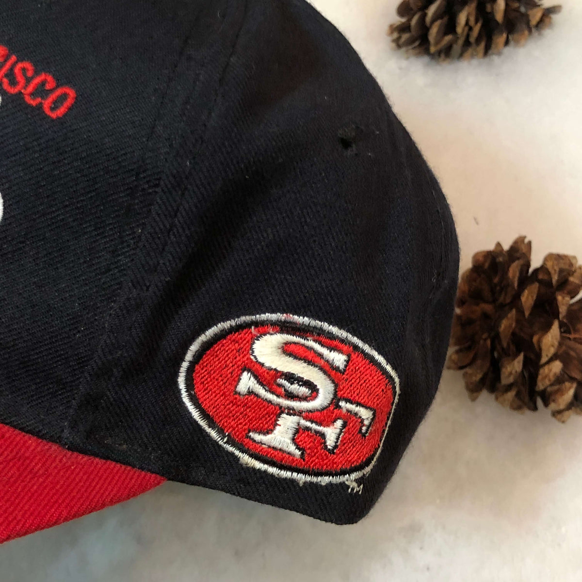 Vintage Starter Script Wool San Francisco 49ers Snapback Hat — Roots