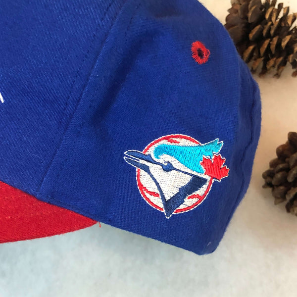 Vintage MLB Toronto Blue Jays The Game Catch the Fever Wool Snapback Hat