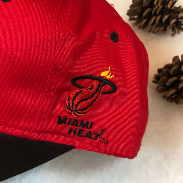 Vintage Deadstock NWOT NBA Miami Heat The G Cap Twill Snapback Hat