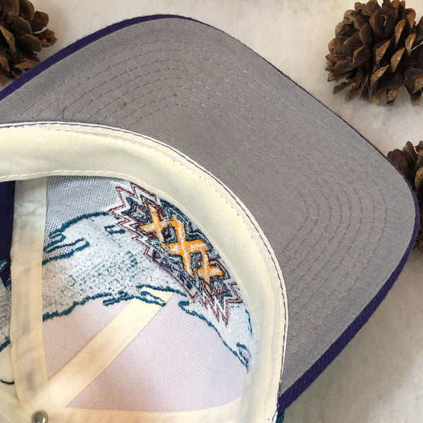 Vintage Deadstock NWOT NFL Super Bowl XXX Logo Athletic Splash Snapback Hat