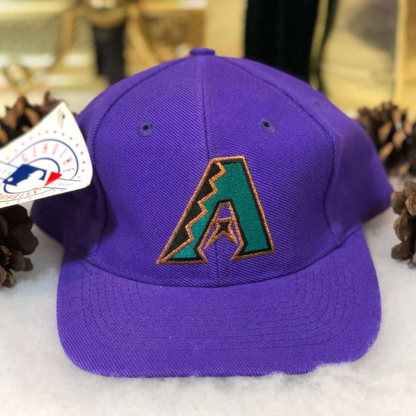 Vintage Deadstock NWT MLB Arizona Diamondbacks Twins Enterprise Wool Snapback Hat