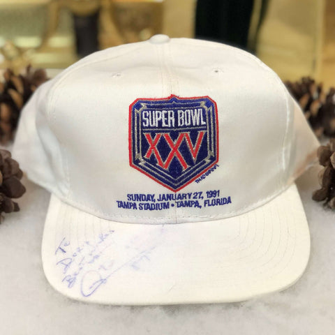 Vintage NFL Super Bowl XXV American Needle Twill Snapback Hat