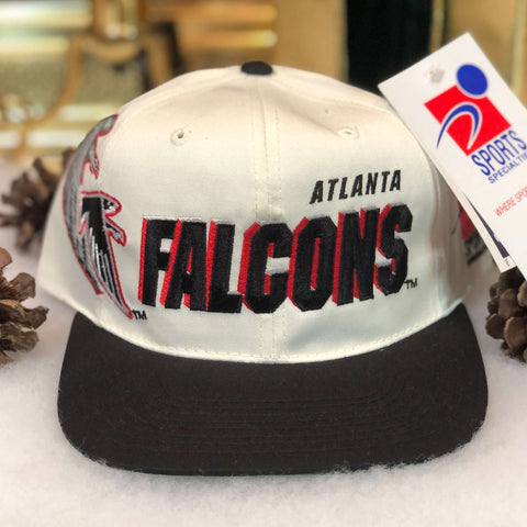 Vintage Deadstock NWT NFL Atlanta Falcons Sports Specialties Shadow Snapback Hat