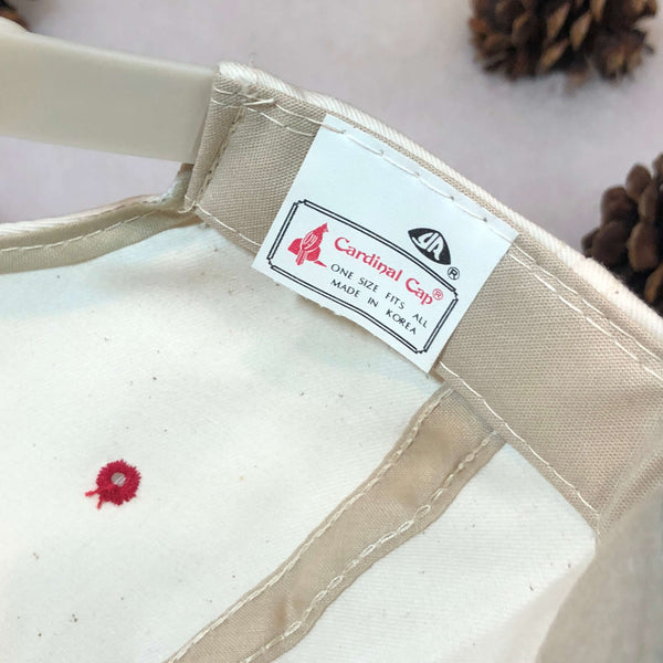 Vintage Deadstock NWT NCAA UNLV Runnin' Rebels Cardinal Cap Twill Snapback Hat