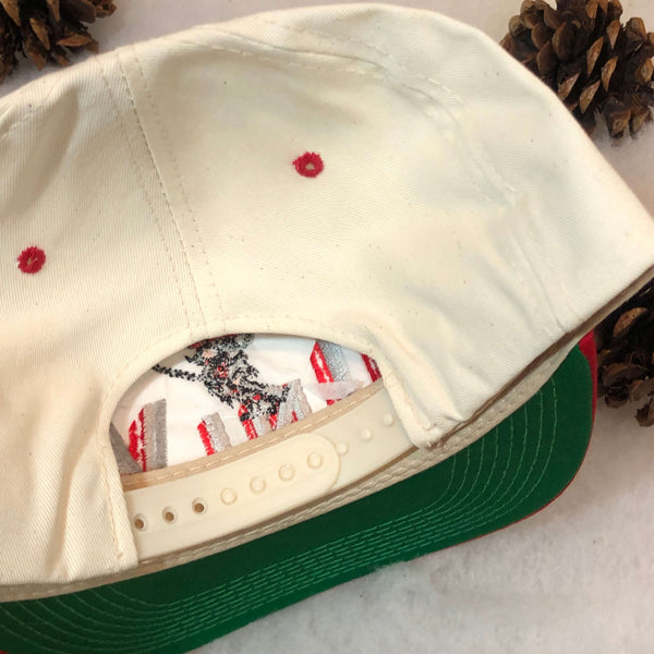 Vintage Deadstock NWT NCAA UNLV Runnin' Rebels Cardinal Cap Twill Snapback Hat