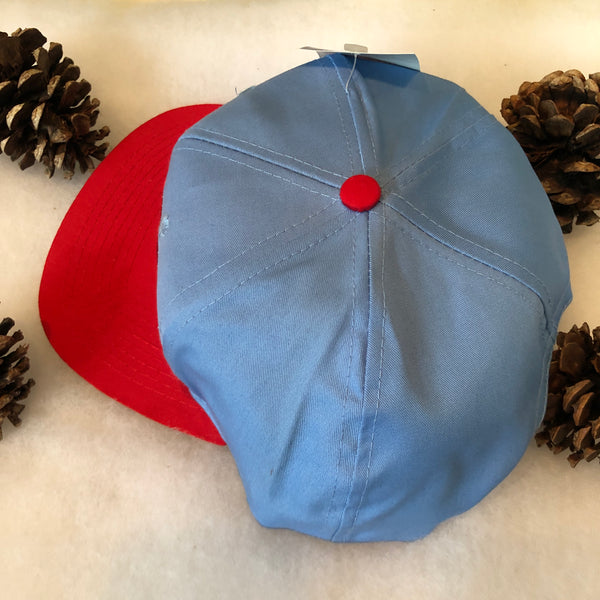 Vintage Deadstock NWT AJD NFL Houston Oilers Burst Snapback Hat