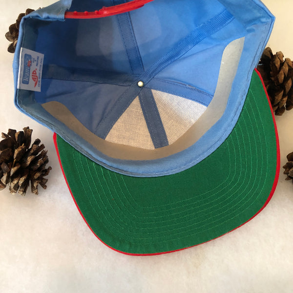 Vintage Deadstock NWT AJD NFL Houston Oilers Burst Snapback Hat