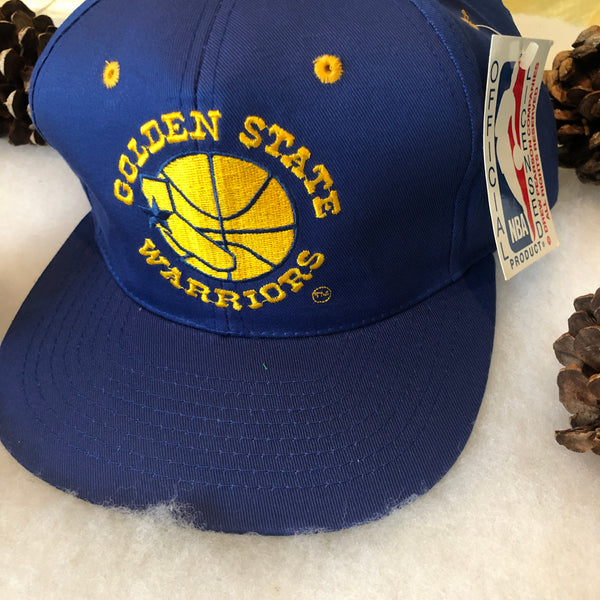 Vintage Deadstock NWT Drew Pearson NBA Golden State Warriors Snapback Hat