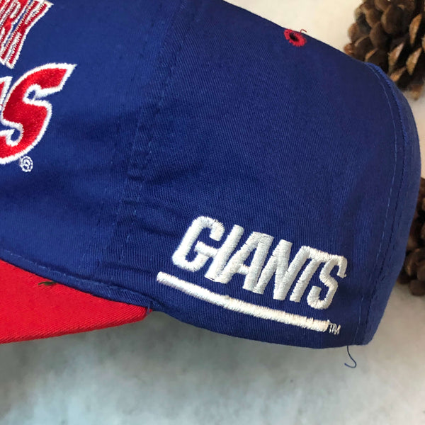 Vintage NFL New York Giants The G Cap Smile Twill Snapback Hat