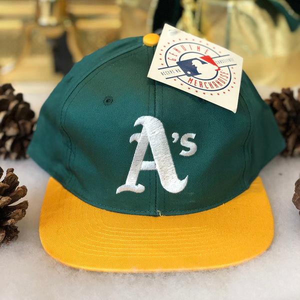 Vintage Deadstock NWT Drew Pearson MLB Oakland Athletics Snapback Hat