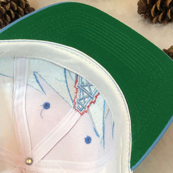 Vintage Deadstock NWT NFL Houston Oilers Logo Athletic Sharktooth Snapback Hat