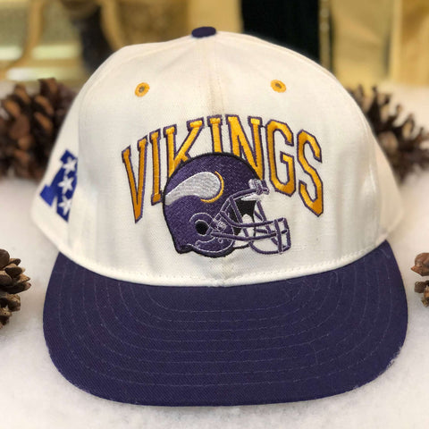 Vintage NFL Minnesota Vikings Annco Wool Snapback Hat