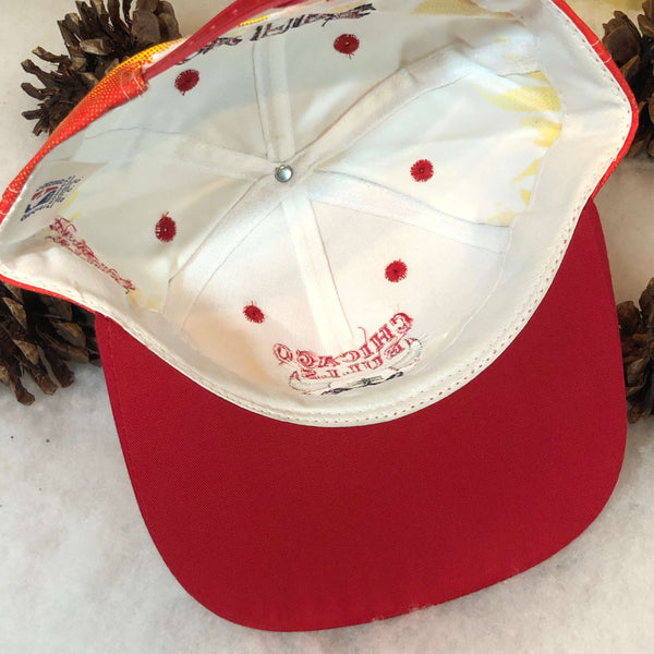 Vintage Deadstock NWT NBA Chicago Bulls On Fire *YOUTH* Snapback Hat