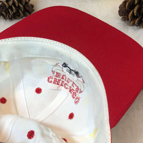 Vintage Deadstock NWT NBA Chicago Bulls On Fire *YOUTH* Snapback Hat