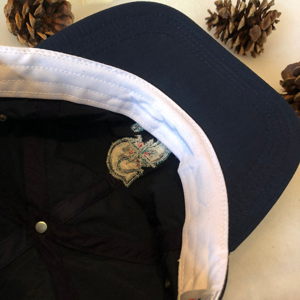 Vintage Deadstock NWOT The G Cap MLB Seattle Mariners Nylon Strapback Hat