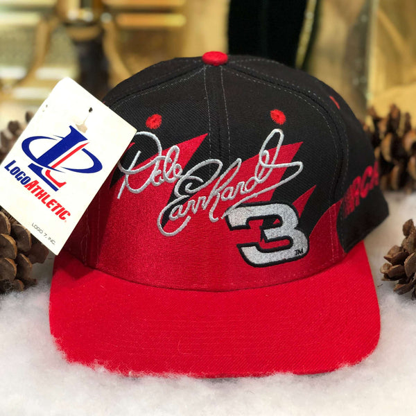Vintage Deadstock NWT NASCAR Dale Earnhardt Logo Athletic Sharktooth Snapback Hat