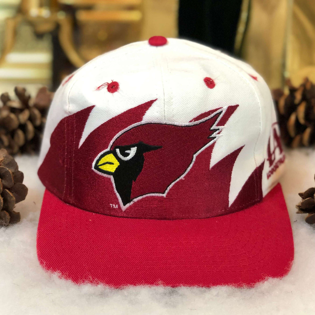 Vintage NFL Arizona Cardinals Logo Athletic Sharktooth Snapback