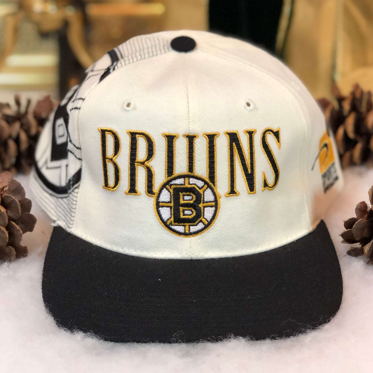 Boston Bruins NHL Sports Specialties Vintage Snapback Hat