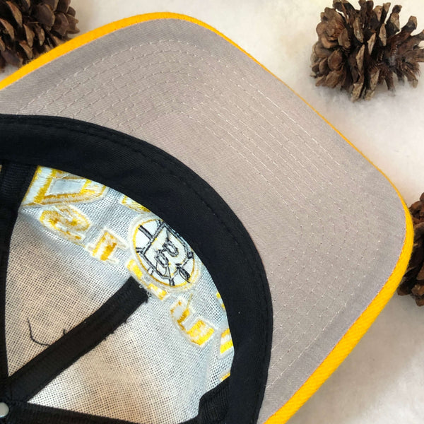 Vintage Deadstock NWOT NHL Boston Bruins Apex One Wool Snapback Hat
