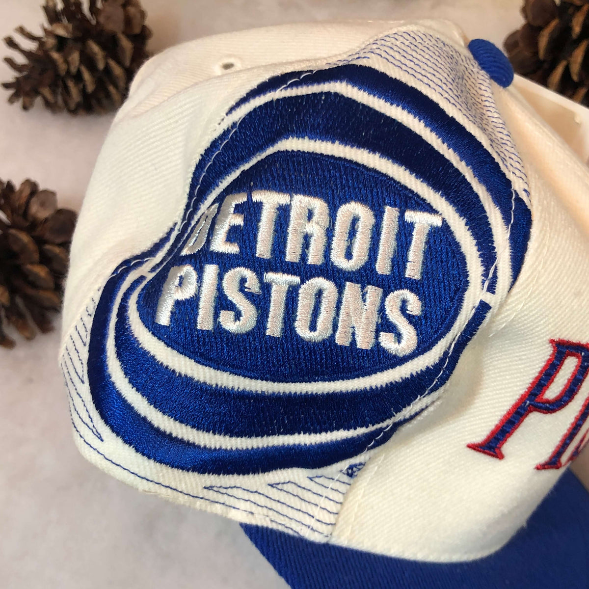 Vintage Detroit Pistons Sports Specialties Snapback – Yesterday's Attic