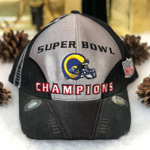 Vintage 2000 NFL St. Louis Rams Super Bowl Champions Puma Strapback Hat
