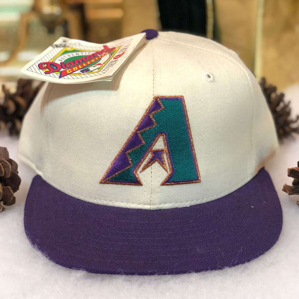 Vintage Deadstock NWT MLB Arizona Diamondbacks New Era Fitted Hat 7 1/8