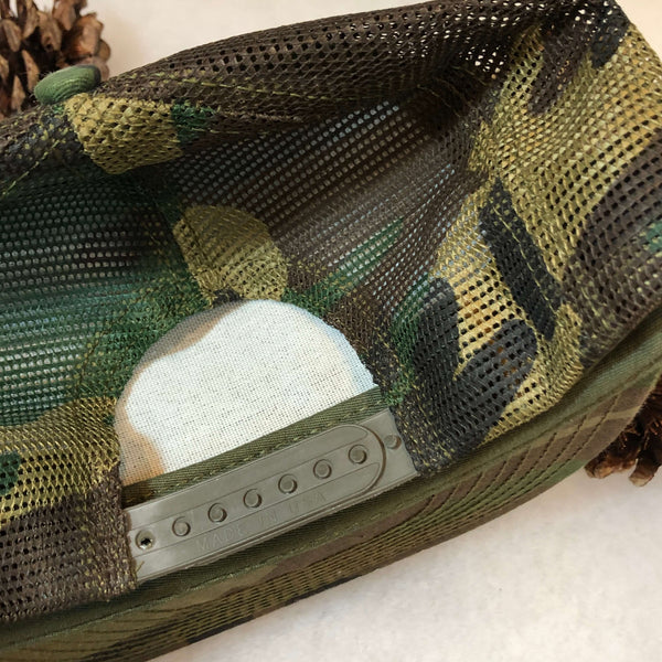 Vintage Deadstock NWOT Texas Trophy Hunters Association Camouflage Trucker Hat