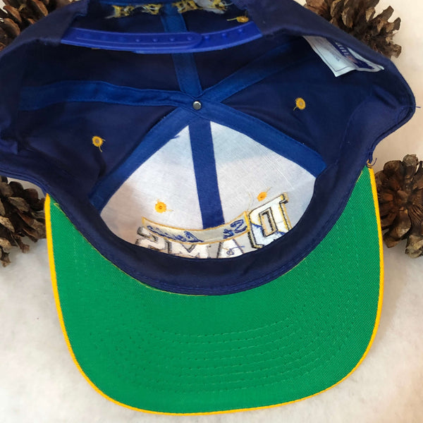 Vintage Deadstock NWOT NFL St. Louis Rams AJD Twill Snapback Hat