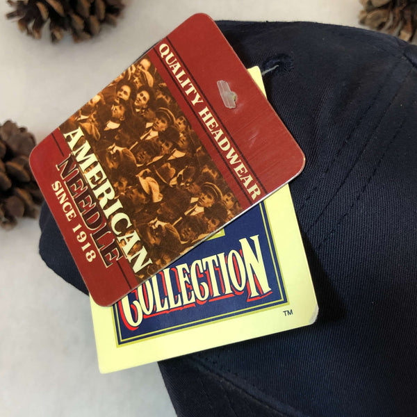 Vintage Deadstock NWT MLB Cleveland Indians American Needle Twill Snapback Hat