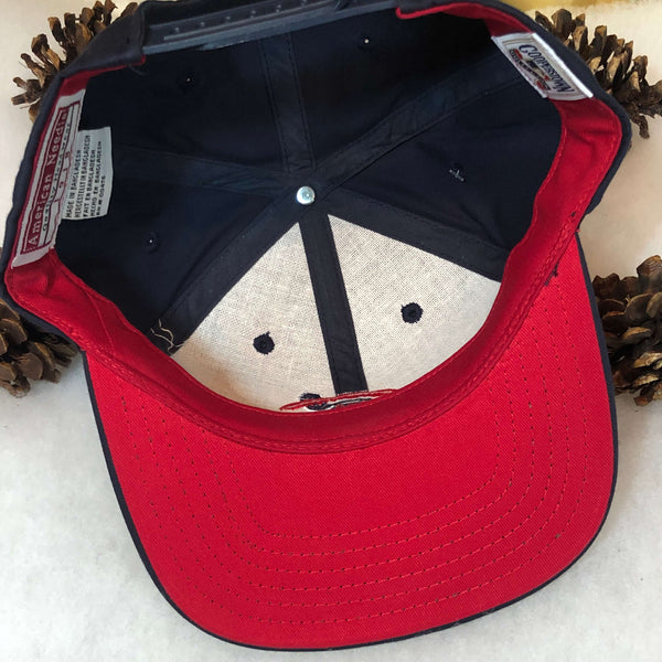 Vintage Deadstock NWT MLB Cleveland Indians American Needle Twill Snapback Hat