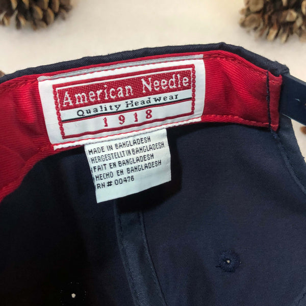 Vintage Deadstock NWT MLB Cleveland Indians American Needle Twill Snapback Hat