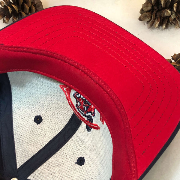 Vintage Deadstock NWT MLB Cleveland Indians American Needle Twill Snapback Hat