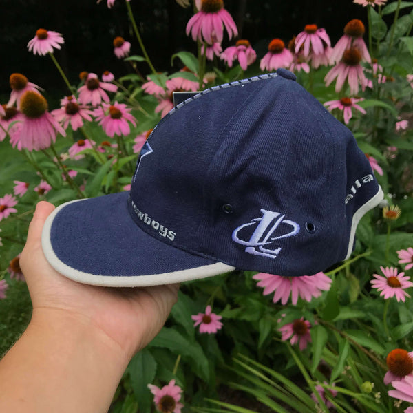 Vintage Deadstock NWT Logo Athletic NFL Dallas Cowboys Youth Strapback Hat