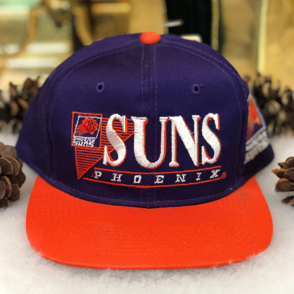 Vintage Deadstock NWOT NBA Phoenix Suns YoungAn Tri-Bar Twill Snapback Hat