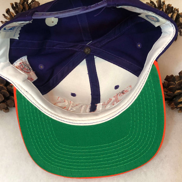 Vintage Deadstock NWOT NBA Phoenix Suns YoungAn Tri-Bar Twill Snapback Hat