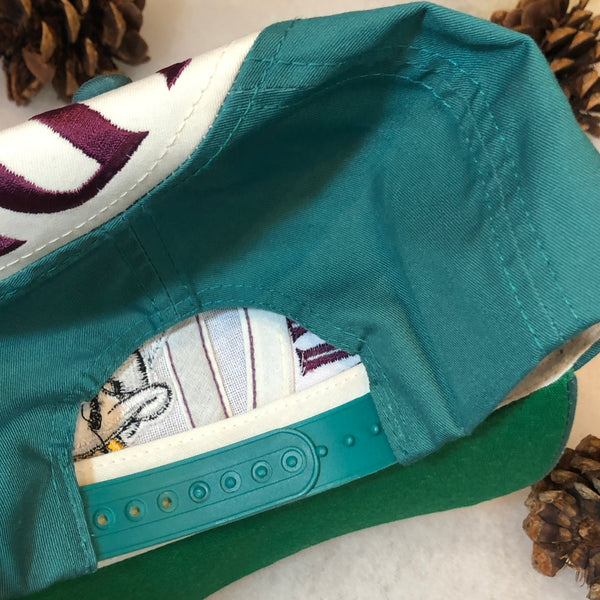 Vintage Deadstock NWOT NHL Anaheim Mighty Ducks Highway Twins Enterprise Snapback Hat