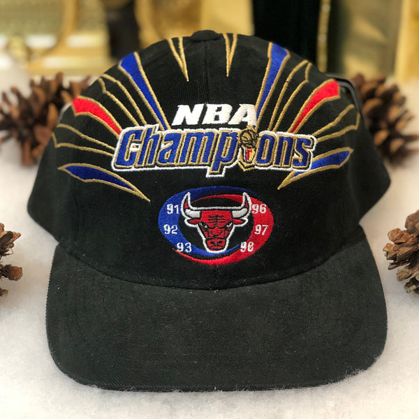 Vintage Deadstock NWT 1998 NBA Champions Chicago Bulls Starter Strapback Hat