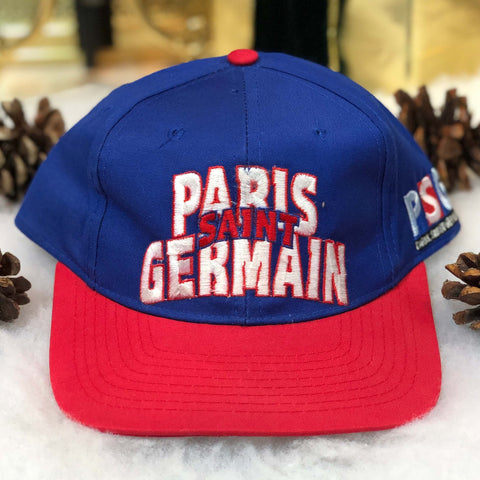Vintage Paris Saint German Soccer Twill Snapback Hat