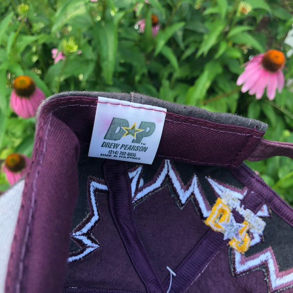 Vintage Deadstock NWT Drew Pearson Shockwave NBA Utah Jazz Strapback Hat