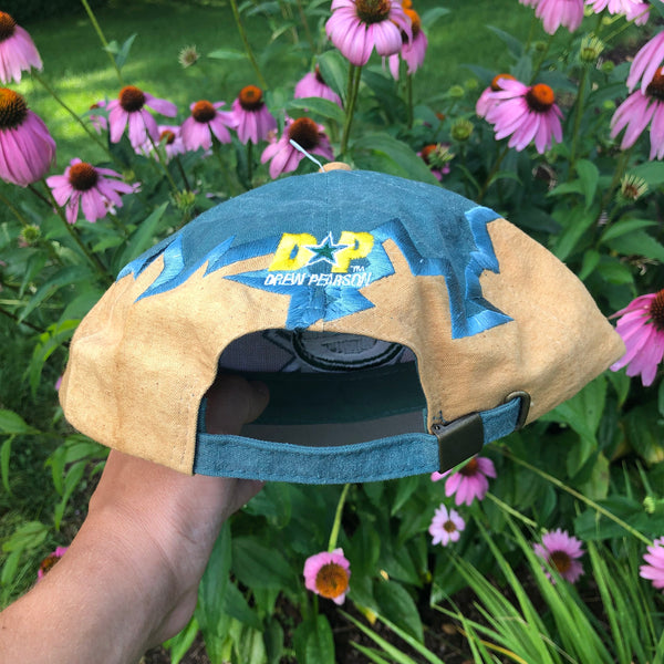 Vintage Deadstock NWT Drew Pearson Shockwave NFL Green Bay Packers Strapback Hat