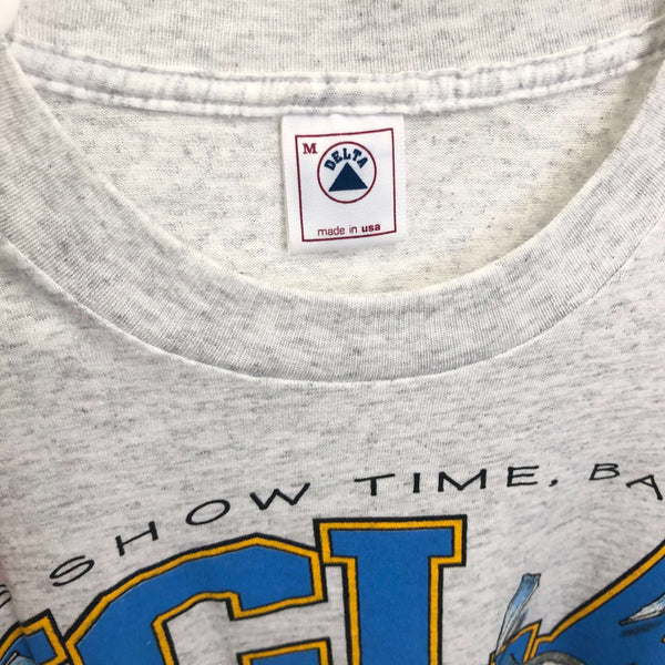 Vintage Deadstock NWT NCAA 1995 Final Four UCLA Bruins Dick Vitale Shirt Xplosion T-Shirt (M)