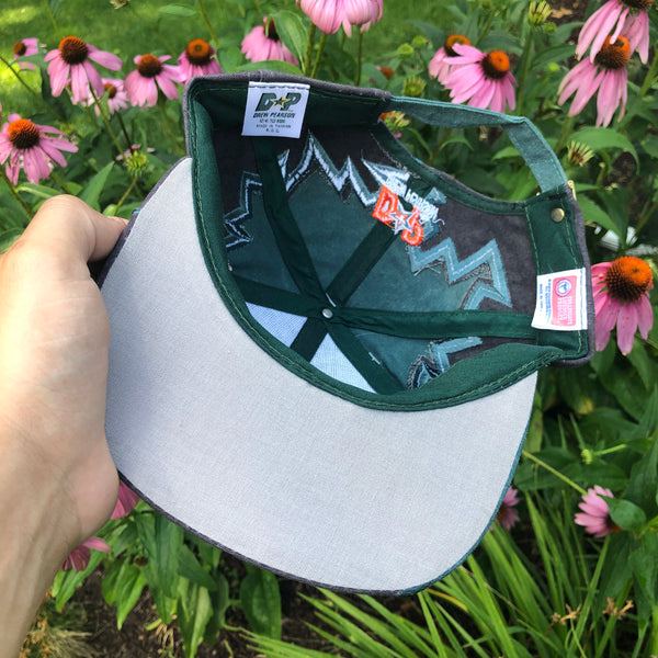 Vintage Deadstock NWT Drew Pearson Shockwave NCAA Miami Hurricanes Strapback Hat