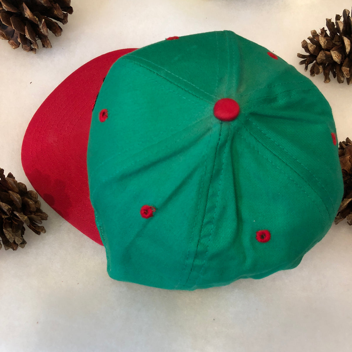 Vintage NHL New Jersey Devils Green Snapback Hat – 🎅 Bad Santa