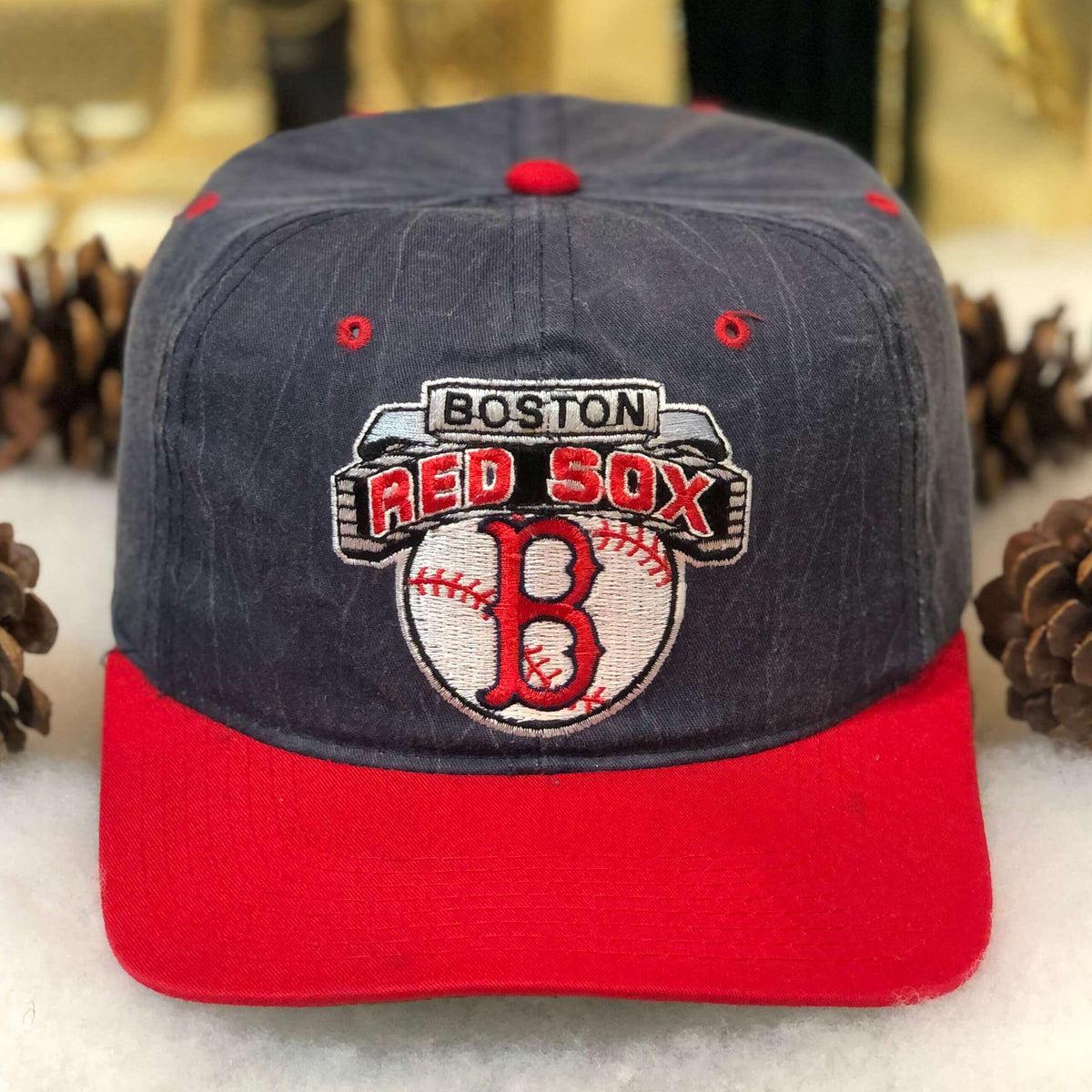 Vintage MLB Boston Red Sox Starter Nylon Snapback Hat – 🎅 Bad Santa