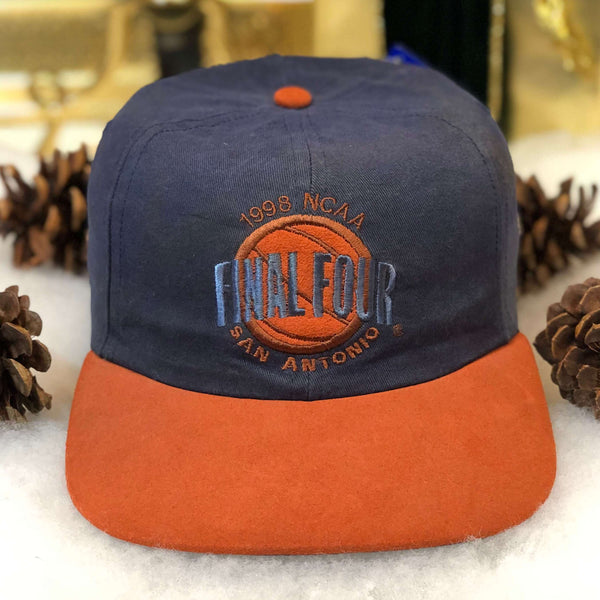 Vintage Deadstock NWT 1998 NCAA Final Four San Antonio Strapback Hat