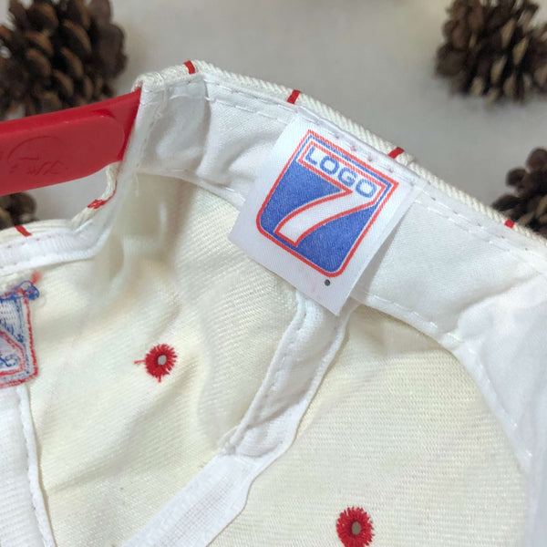 Vintage Deadstock NWT MLB St. Louis Cardinals Logo 7 Pinstripe Wool Snapback Hat