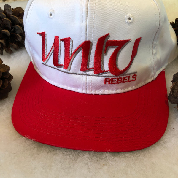 Vintage Deadstock NWOT The Game NCAA UNLV Runnin' Rebels Snapback Hat