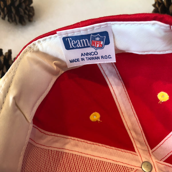 Vintage Deadstock NWT Annco NFL Kansas City Chiefs Snapback Hat